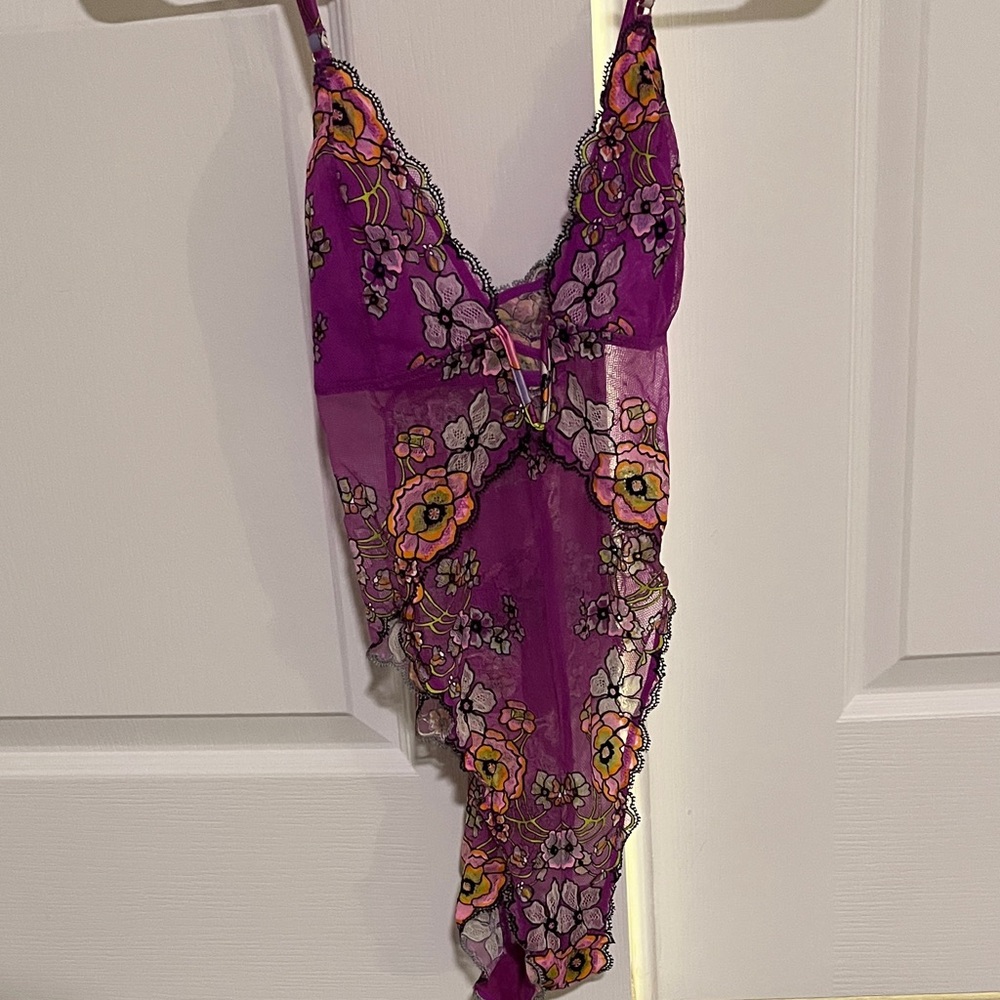 Savage X Fenty Mod Poppy lace teddy - Picture 3 of 8